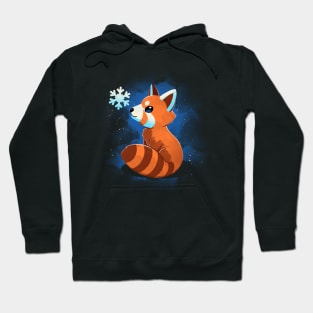 Red Panda Winter Christmas Hoodie